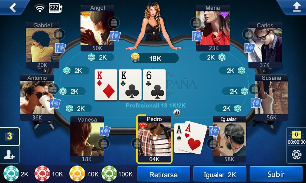Poker España HD Скриншот 3