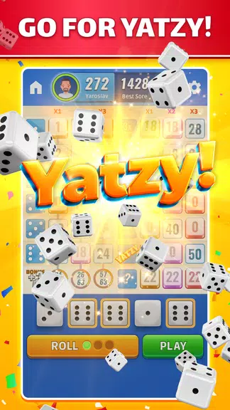 Yatzy: Dice Game Online Скриншот 1