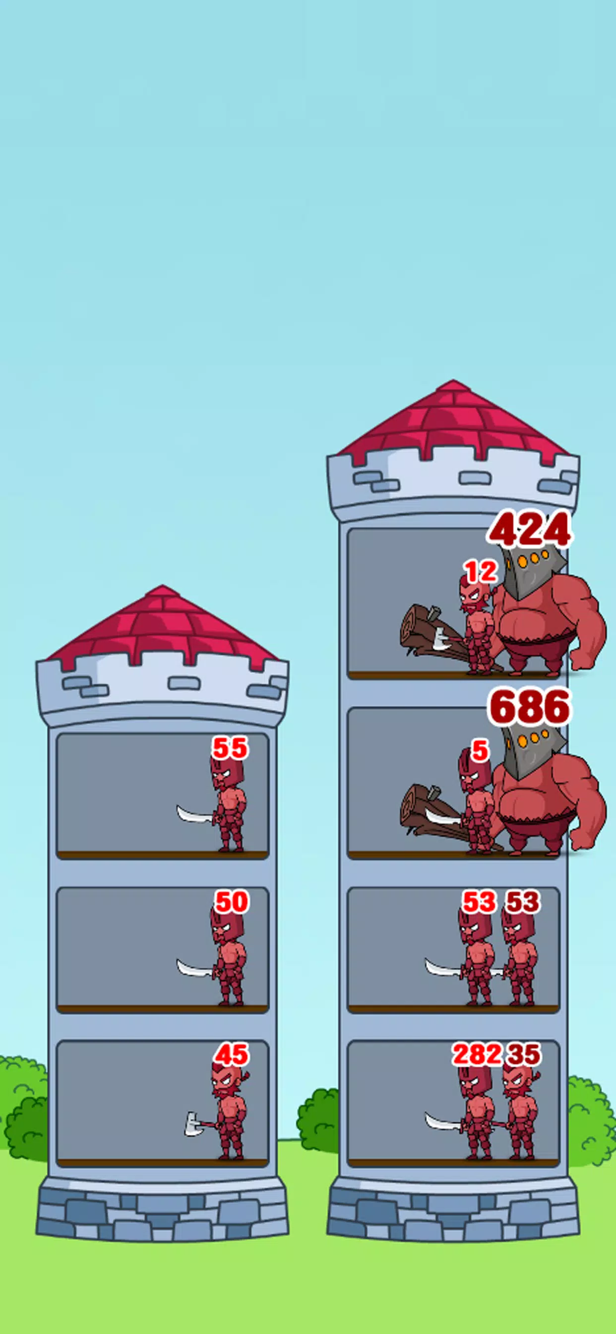 Hero Castle Wars Zrzut ekranu 2