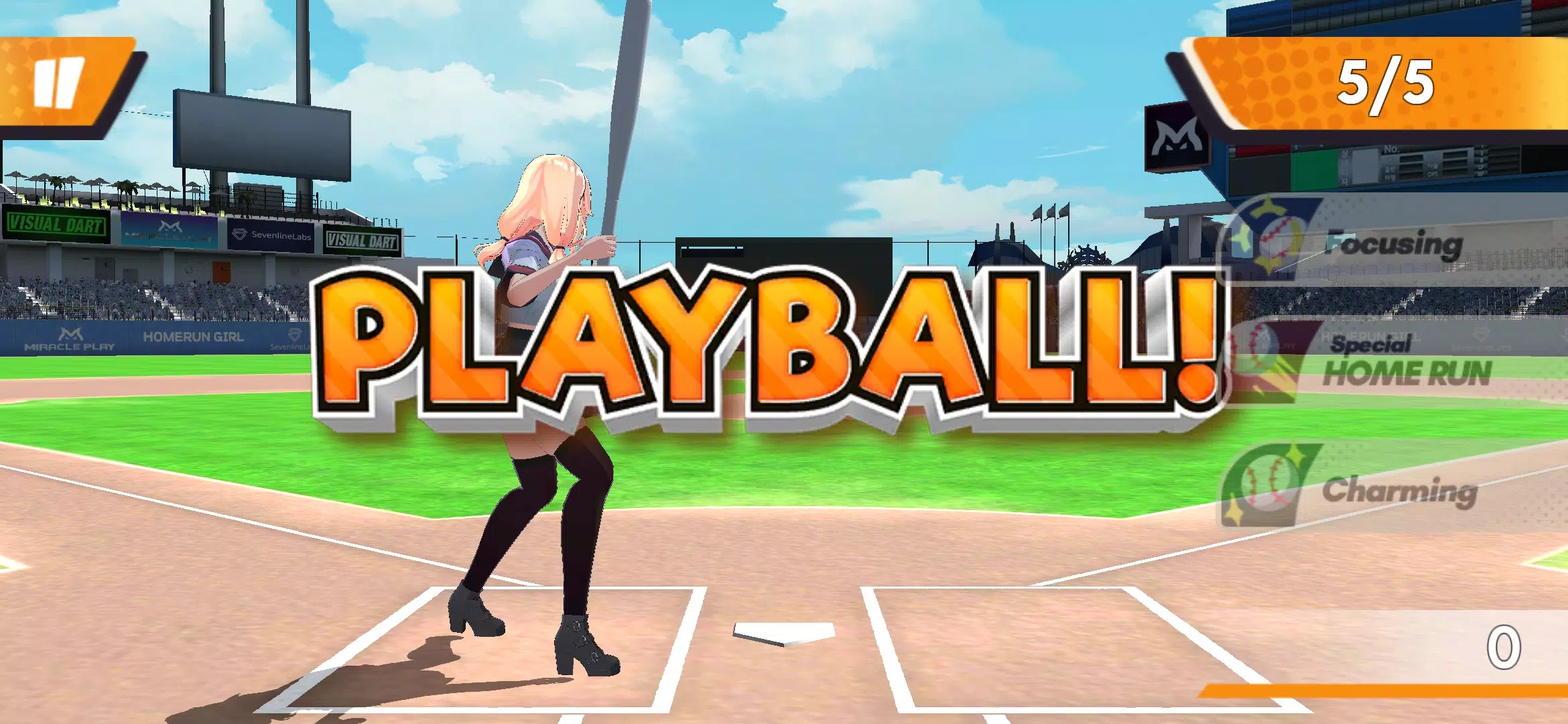 Schermata HomeRun Girl 4