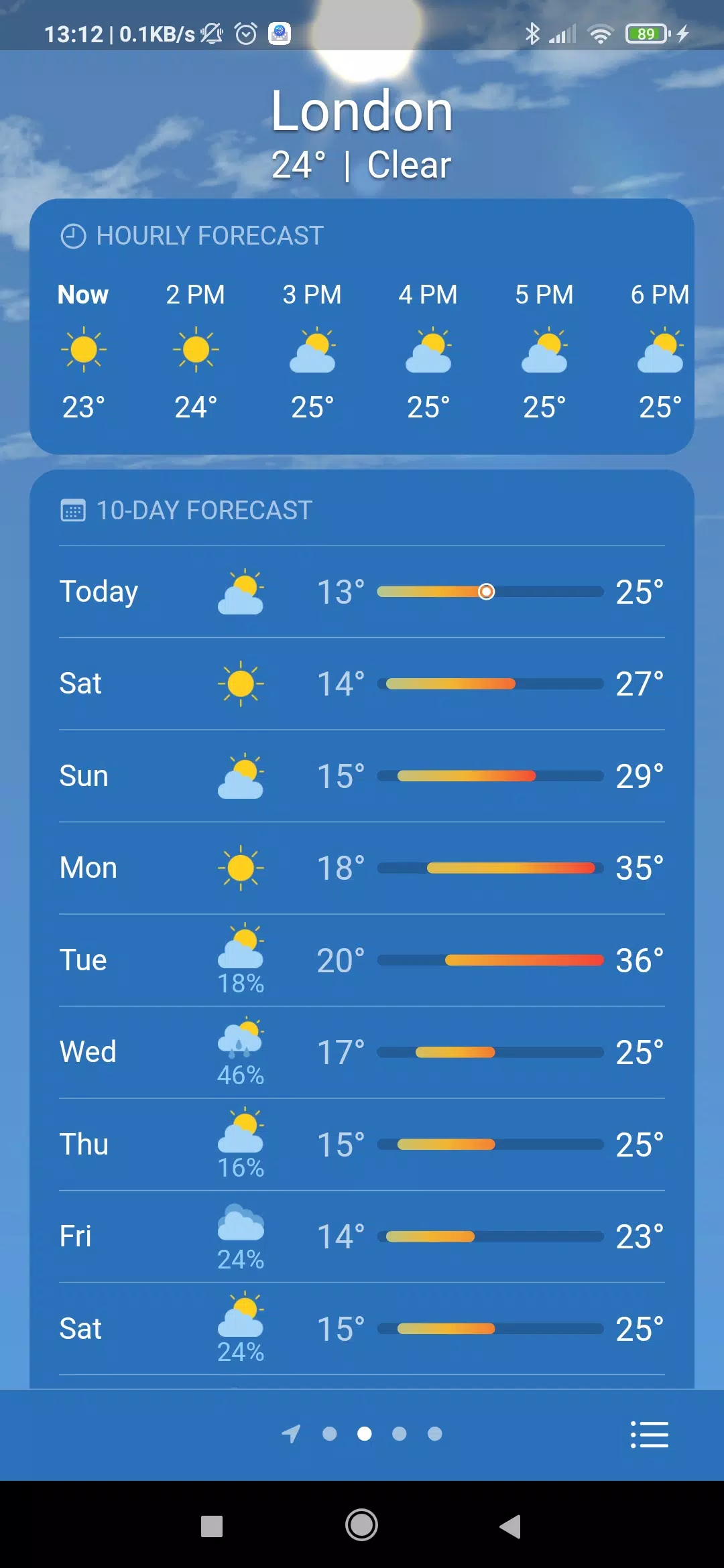 Real Weather应用截图第3张