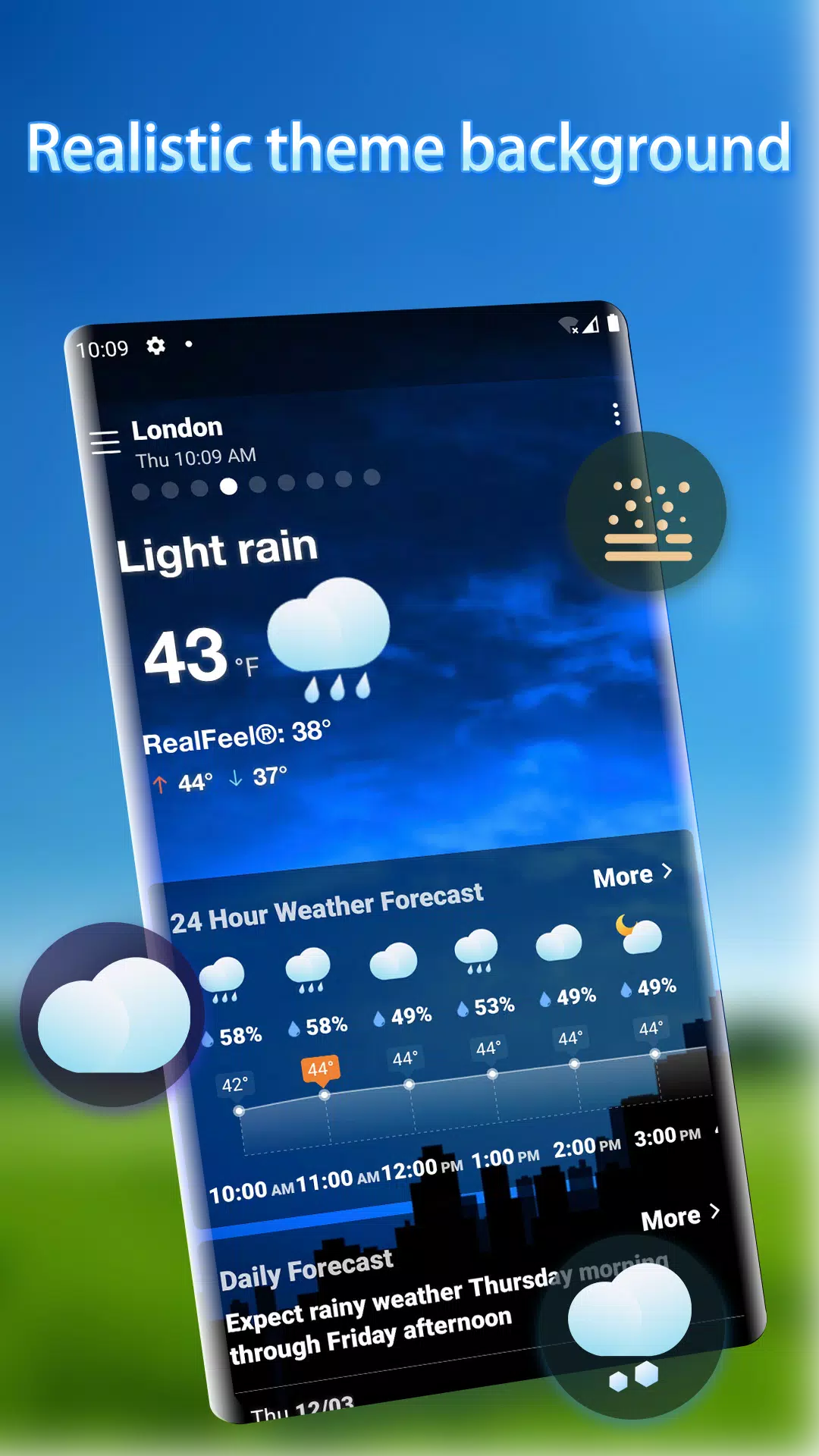 Local Weather Alerts - Widget Screenshot 2