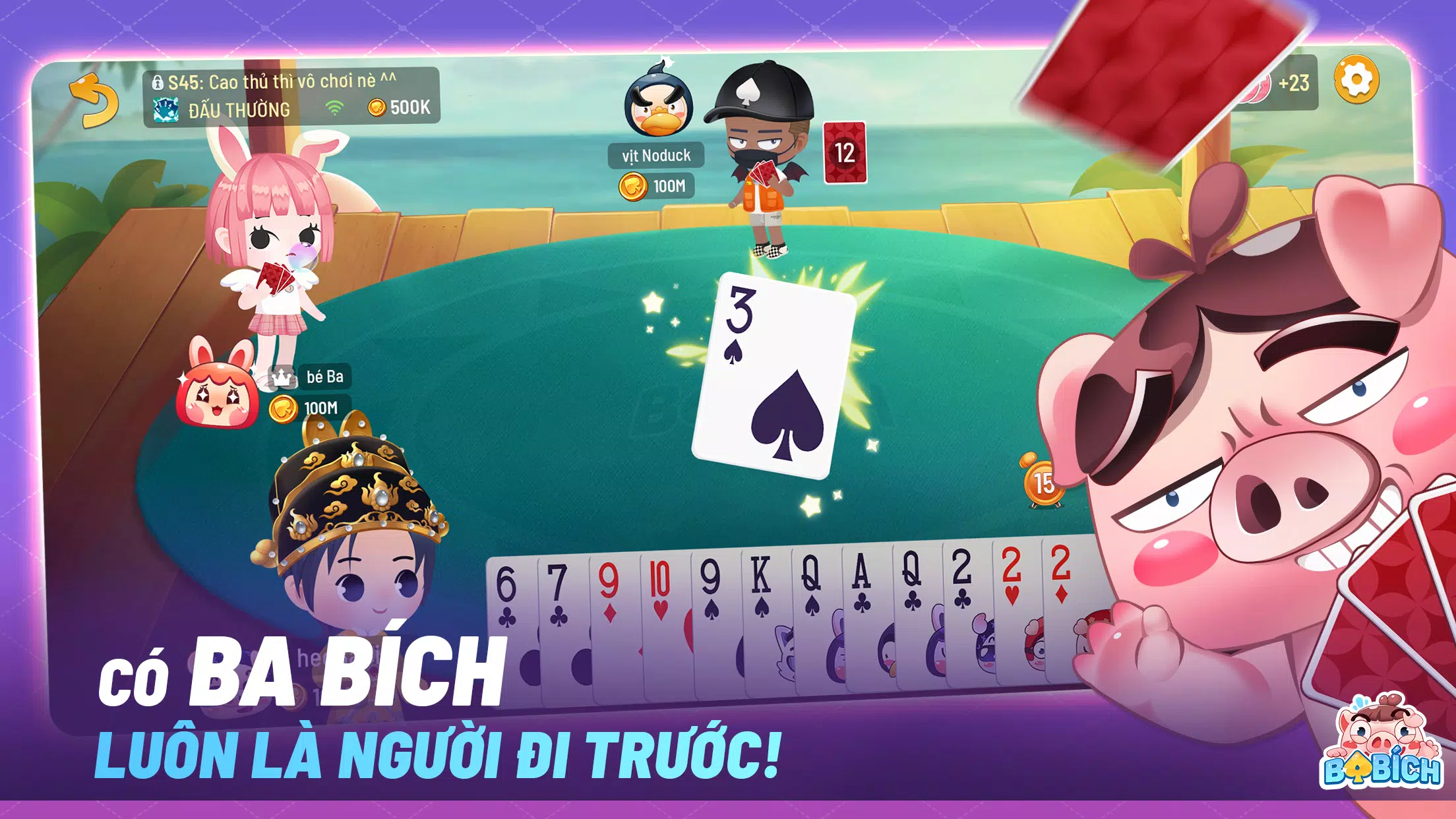Ba Bich - Tien Len Mien Nam Capture d'écran 2