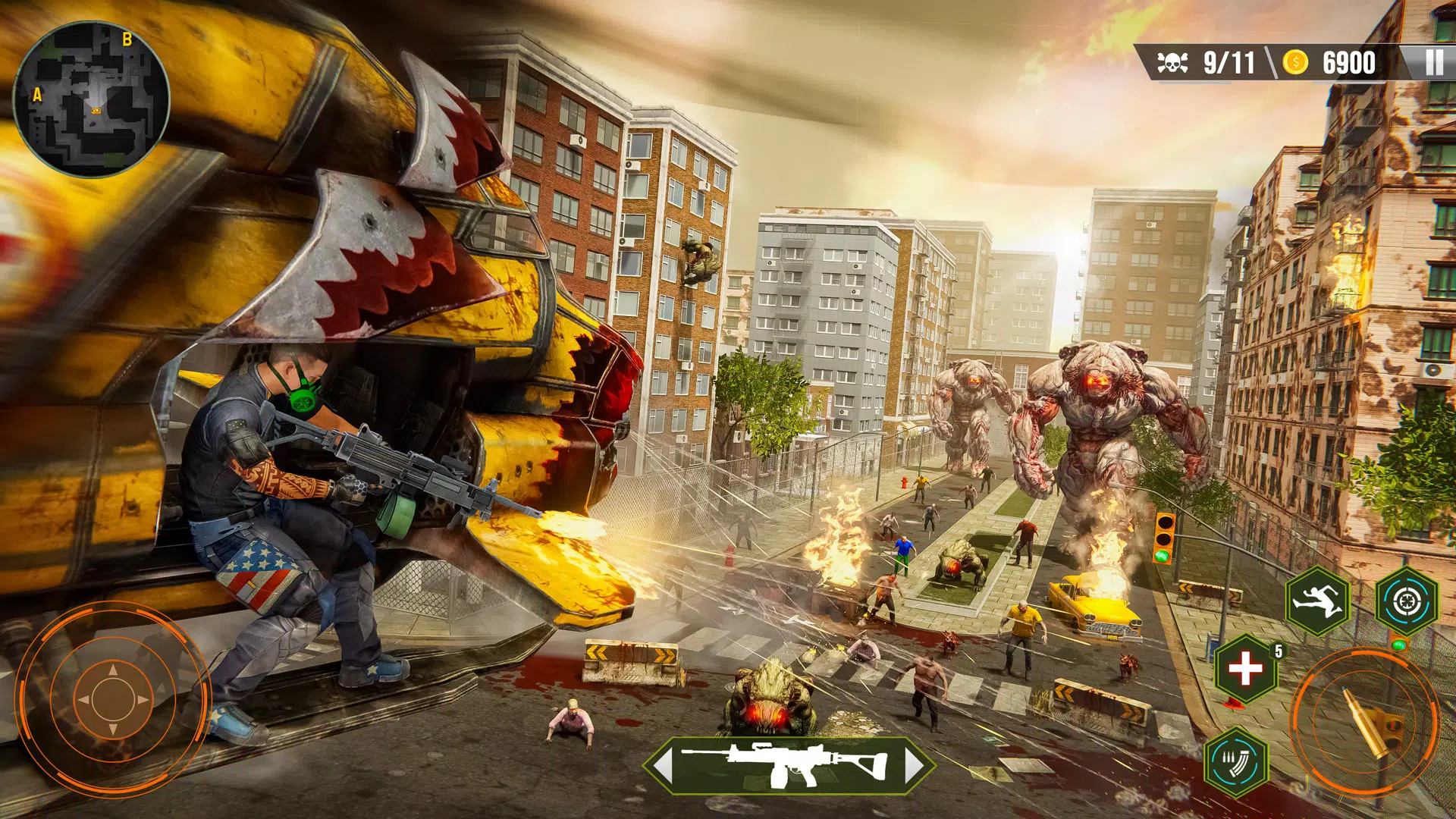 Dead Zombie Gun Shooter Games Screenshot 2