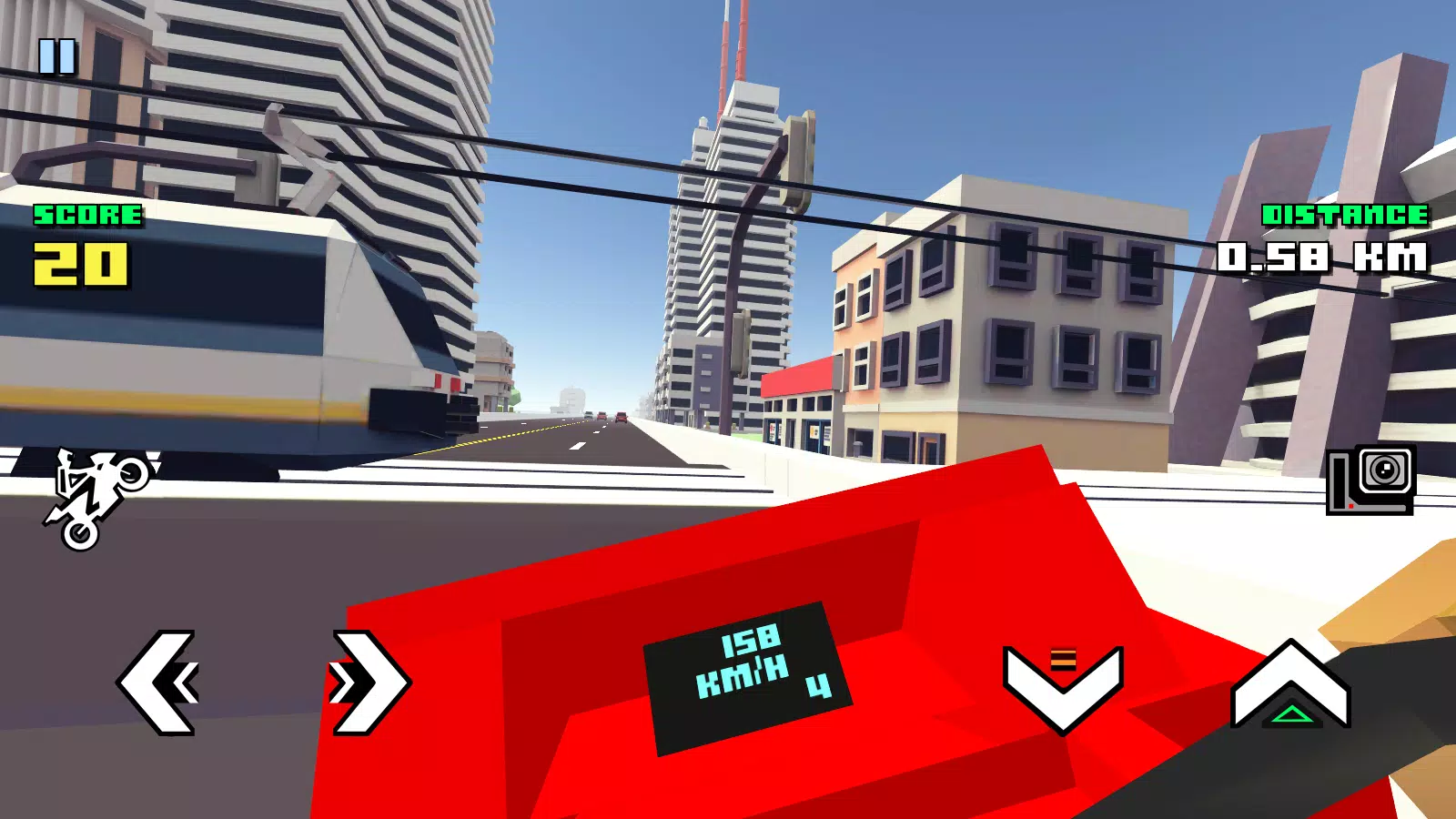 Schermata Blocky Moto Racing 2