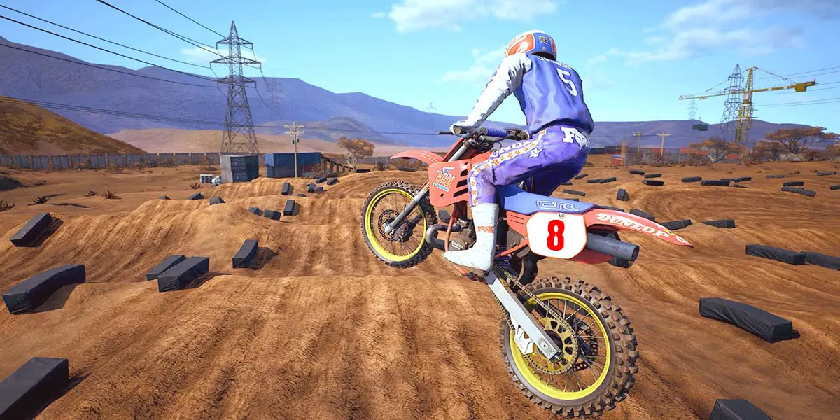 Dirt MX Bikes KTM Motocross 3D ဖန်သားပြင်ဓာတ်ပုံ 3