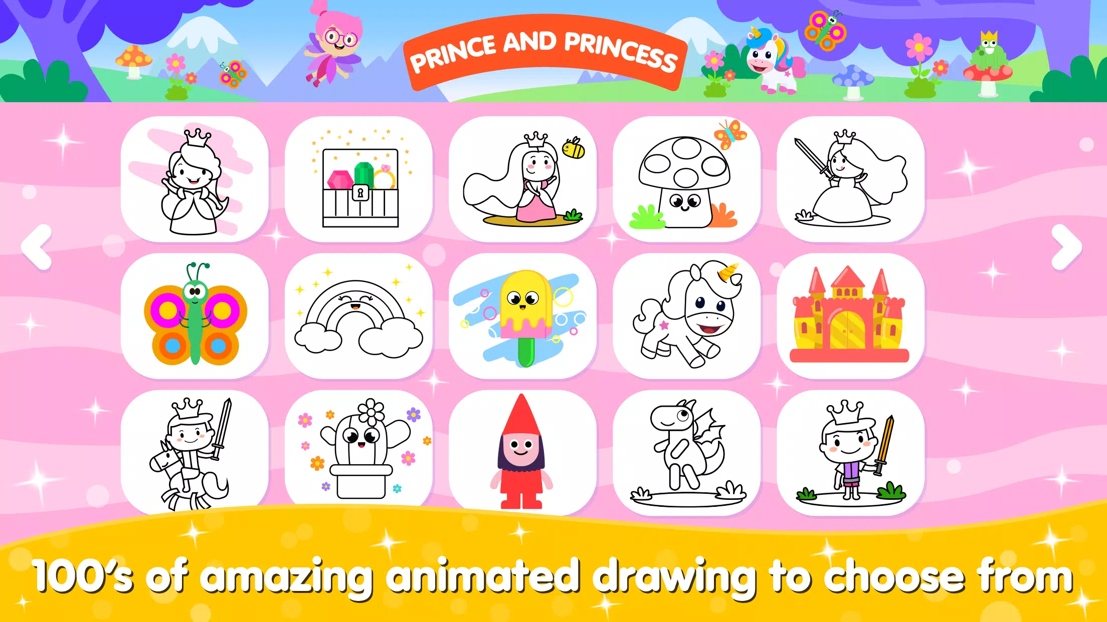 Coloring and Drawing For Girls Скриншот 3