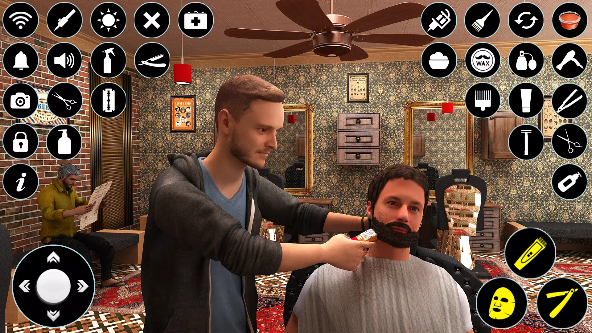 Barber Shop Game: Hair Salon Capture d'écran 2