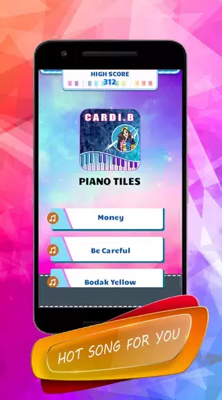 Schermata Cardi B - Piano Tiles 1