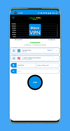Schermata Disco VPN 2