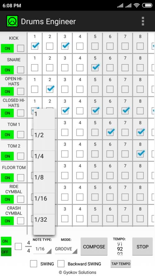 Drums Engineer Скриншот 2