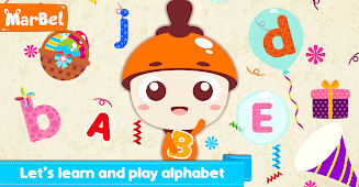 Learn Alphabet with Marbel Screenshot 1