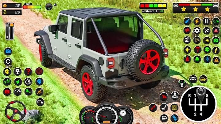 Offroad Jeep 4x4 Driving Games Tangkapan skrin 2