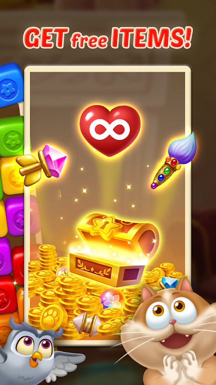 Gem Blast Magic Match Puzzle ဖန်သားပြင်ဓာတ်ပုံ 1