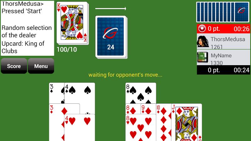 Gin Rummy GC Online Скриншот 1