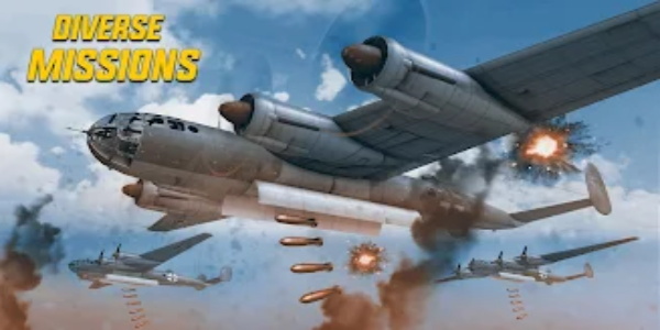 Schermata Wings of Heroes: plane games 3