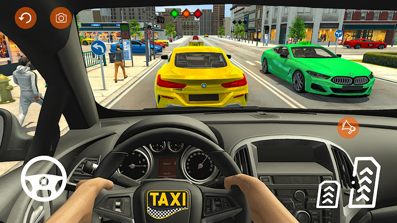 Grand Taxi simulator 3D game Screenshot 4