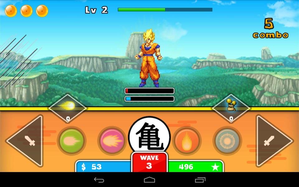 Goku Saiyan Warrior应用截图第3张