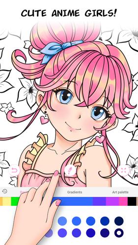 Anime Games Coloring Book Screenshot 3