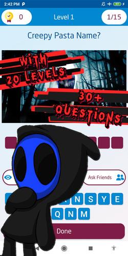 creepypasta quiz ภาพหน้าจอ 3