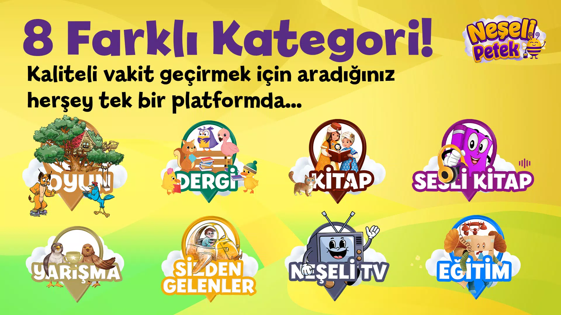 Neşeli Petek Oyun Platformu Ekran Görüntüsü 4