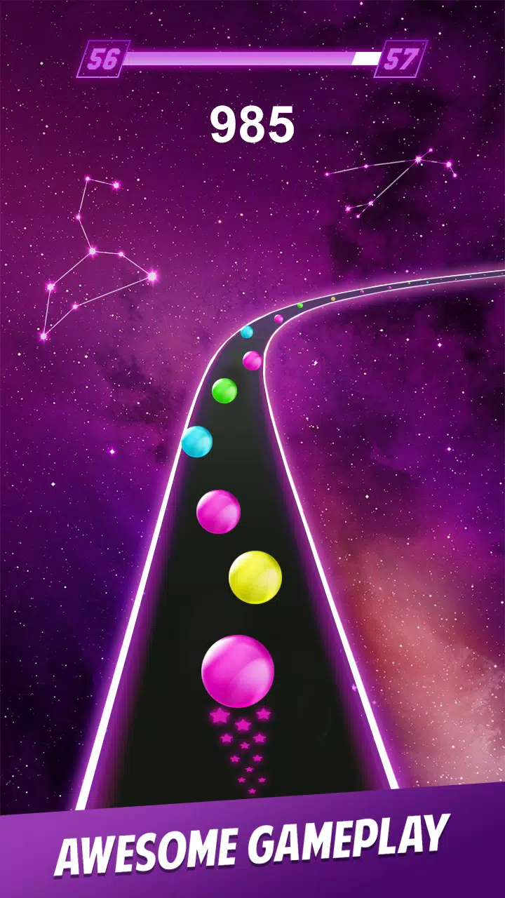 Dancing Ball Color Rush Game Screenshot 4