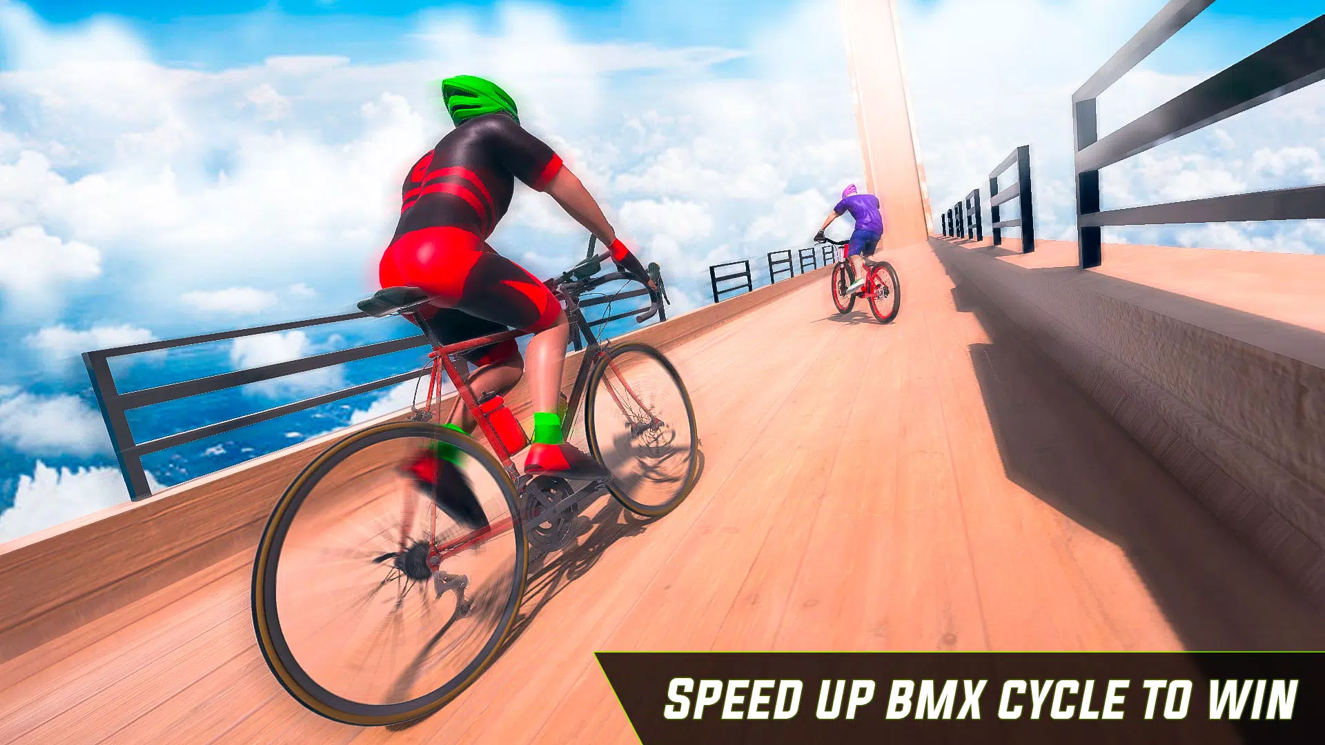 BMX Cycle Stunt Game 3D Schermafbeelding 4