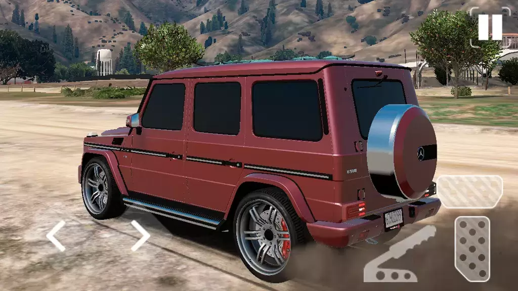 Offroad Mercedes G Car Driver Captura de tela 4