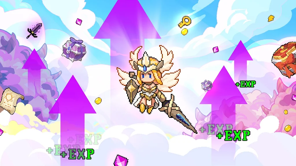 Guardian War: RPG Pixel Hero Captura de tela 4