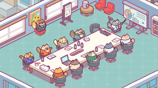 Office Cat: Idle Tycoon Game スクリーンショット 4