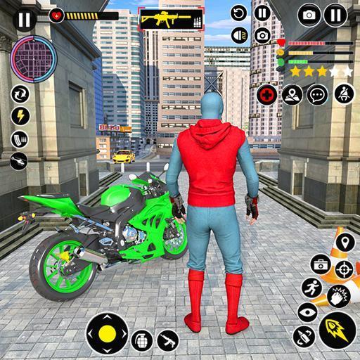 Superhero Bike Mega Ramp Games應用截圖第1張