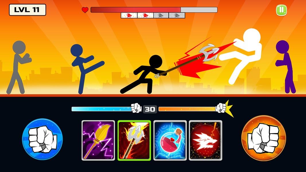 Stickman Fighter Mega Brawl Captura de tela 3