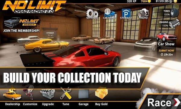 No Limit Drag Racing Mod Screenshot 1