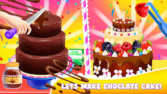 Kid Cakes Maker Cooking Bakery Screenshot 2