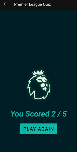 Premier League Quiz Zrzut ekranu 2