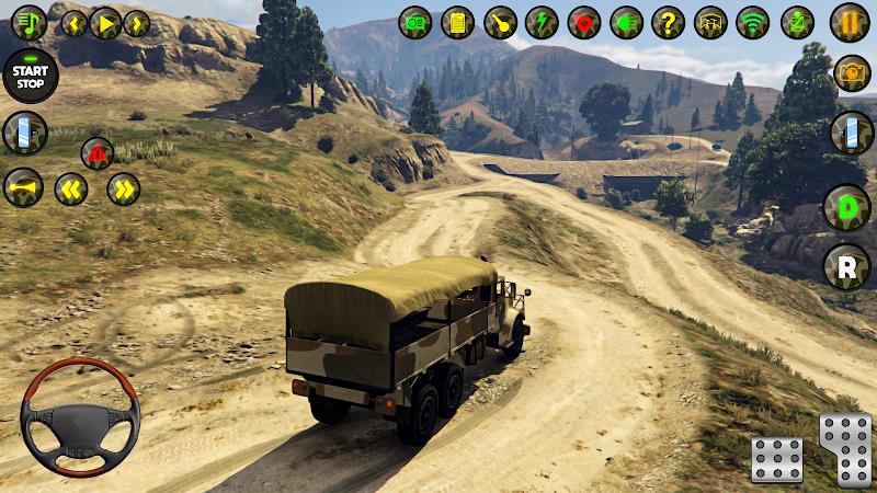 American Army Truck Driving Screenshot 2