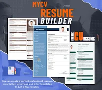 MyCV: Resume Builder ဖန်သားပြင်ဓာတ်ပုံ 1