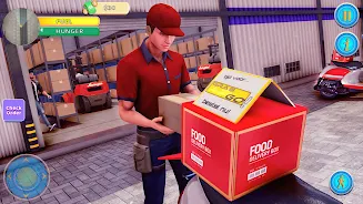 Food Delivery Boy Bike Game 3D Screenshot 4