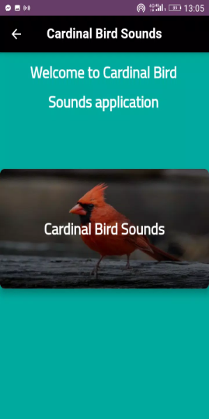 Cardinal sounds and calls ဖန်သားပြင်ဓာတ်ပုံ 1