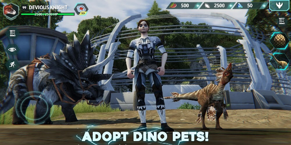 Dino Tamers - Jurassic MMO Capture d'écran 1