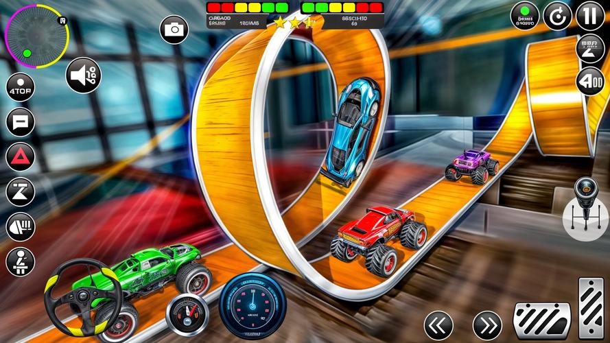 Toy Car Stunts GT Racing Games Captura de tela 4