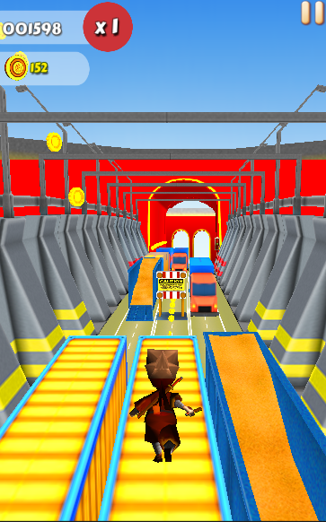 Run Subway Ninja Mod Captura de tela 2