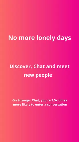 Stranger Chat And Date - Online Random Chat Rooms スクリーンショット 1