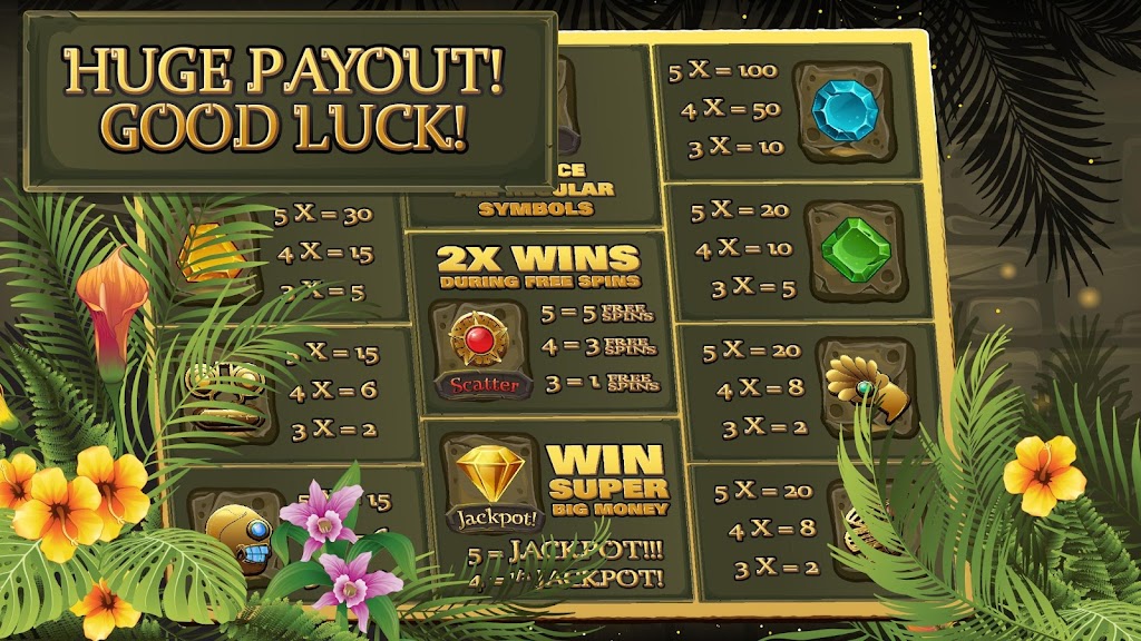 Mayan Ruins Slots Captura de pantalla 4