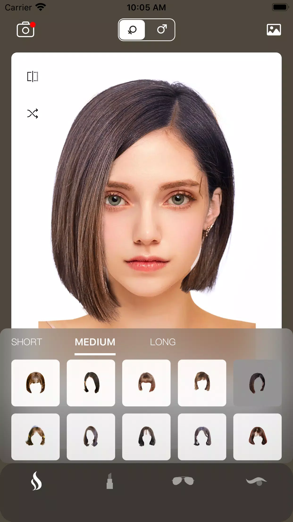 AI Hairstyle Try On・Bangs・Wigs Screenshot 2