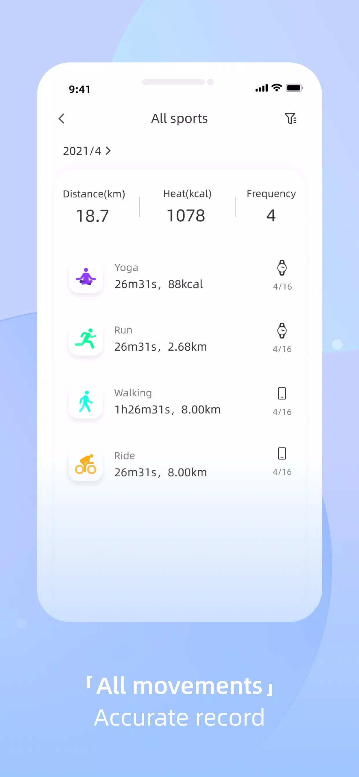 Zepp Active Capture d'écran 3