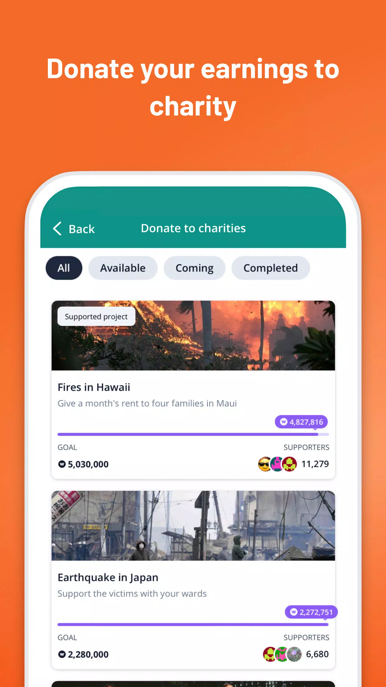 WeWard - die Walking-App Screenshot 3
