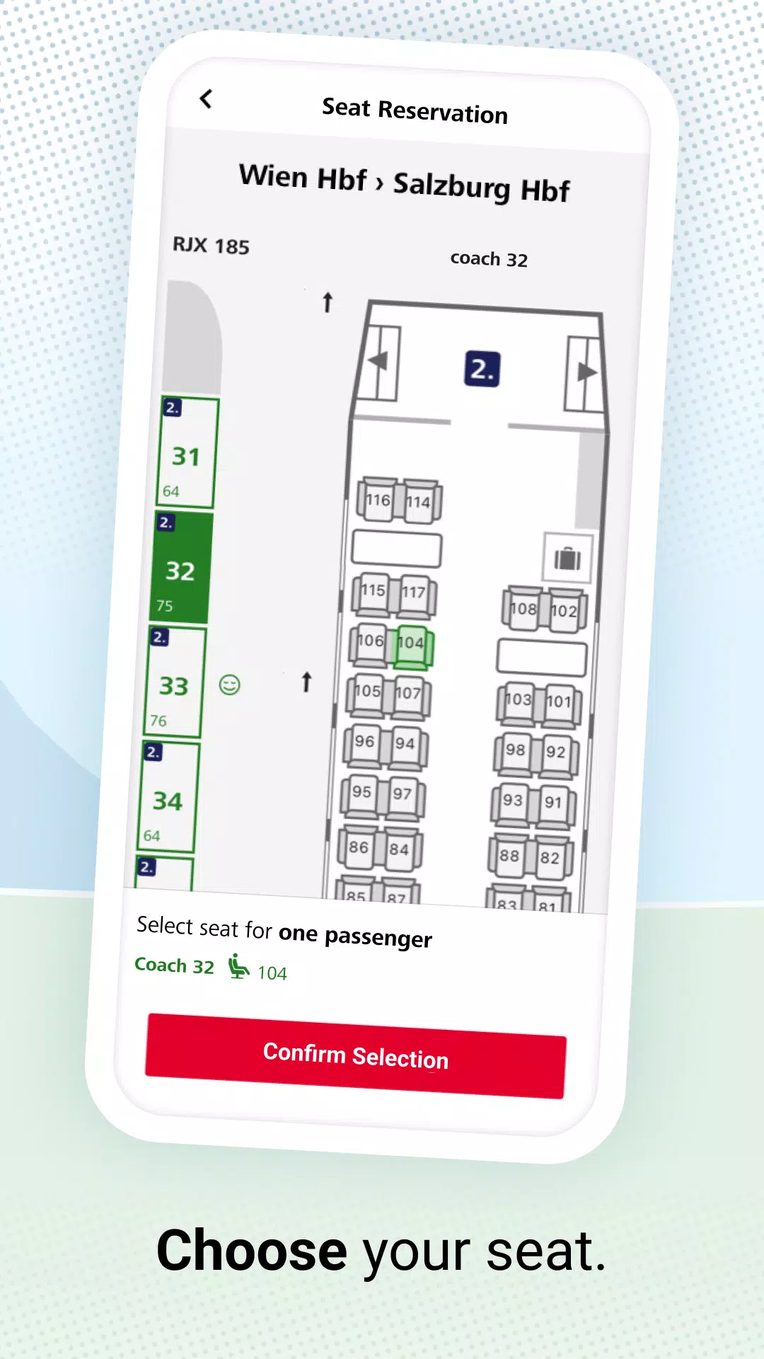 ÖBB Tickets Ekran Görüntüsü 4