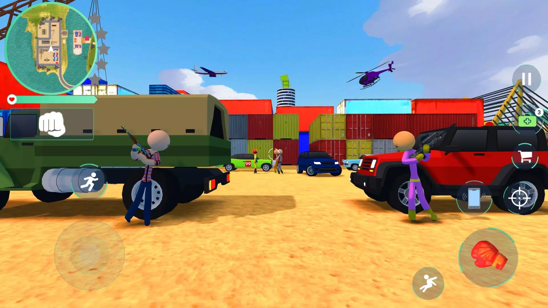 Schermata Stickman Mafia: Gangster City 2