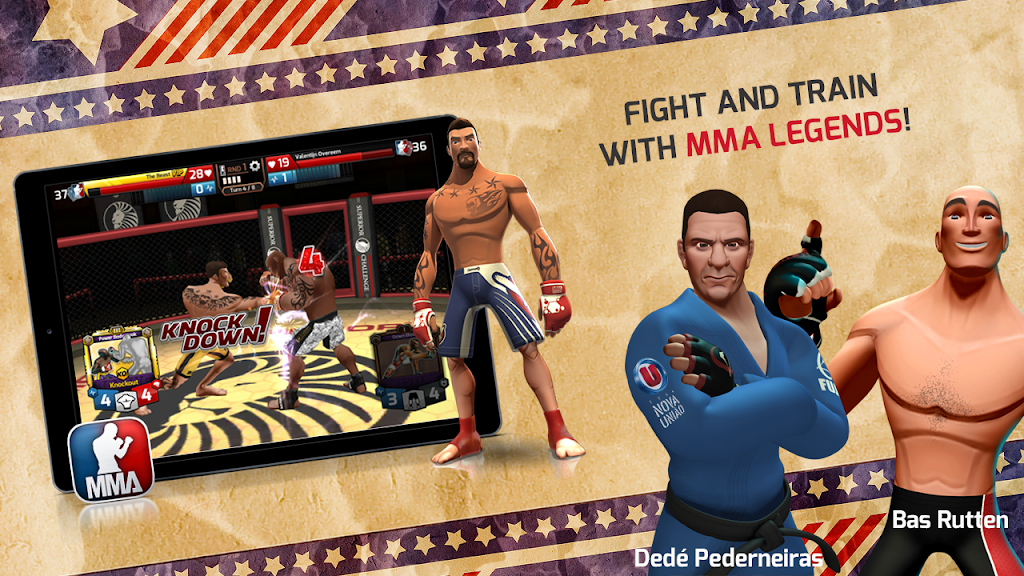 MMA Federation - Card Battler应用截图第4张